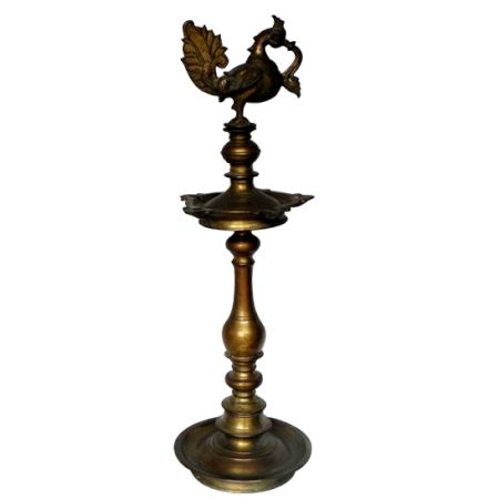 Vintage Oil Lamp-2 (Ht-29 Inches)