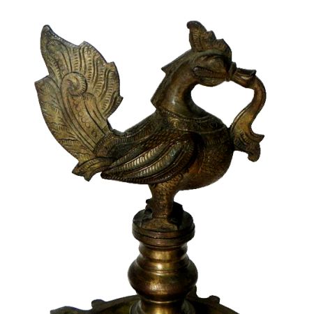 Vintage Oil Lamp-17 (Ht-26 Inches)