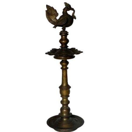 Vintage Oil Lamp-18 (Ht-27 Inches)