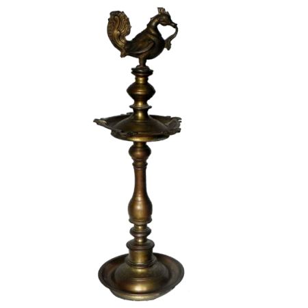 Vintage Oil Lamp-20 (Ht-27.5 Inches)