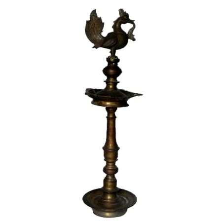 Vintage Oil Lamp-25 (Ht-25 Inches)