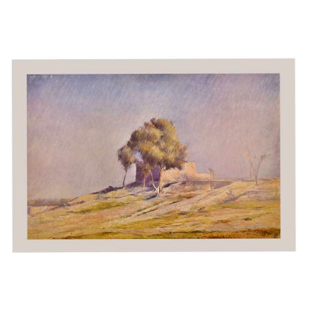 Print Of Khalid Iqbal Work Village House