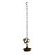 Bronze Oil Lamp-29 (Ht-9.5 Inches)