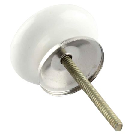 Black Daisy Flat Knob