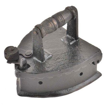 Iron Press With a Wooden Handle