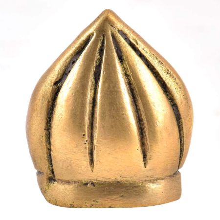 Cute Brass Sitting Ganesha Figurine