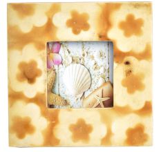 Abstract Flowers Photo Frame