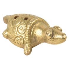 Handcrafted Brass Turtle Incense Stick Holder Or Agarbatti Stand