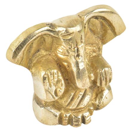 Brass Ganesh in Sitting Position