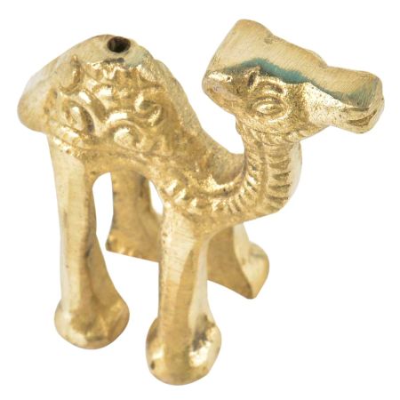 Brass Handmade Standing Camel Incense Holder