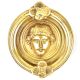 Golden Handmade Roman Design Door Knocker