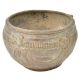 Rustic Style Brass Sacred Religious Offering Bowl
