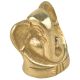 Brass Sitting Ganesha Figurine