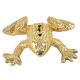 Brass Handmade Frog Incense Holder
