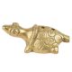 Handcrafted Brass Turtle Incense Stick Holder Or Agarbatti Stand