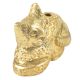 Brass Sitting Cat Incense Stick Holder