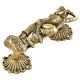 Brass Hindu Goddess Statue Carved Door Handle