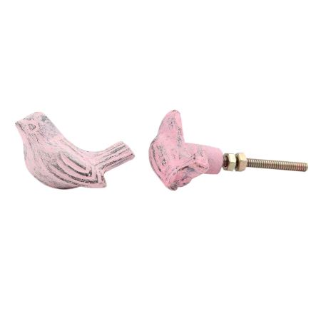 Pink Drawer Metal Knobs