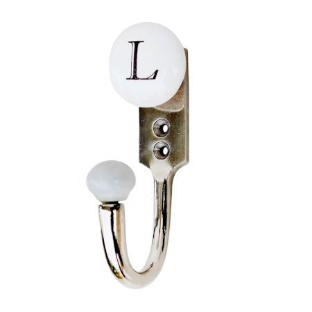 L Flat Ceramic Hooks
