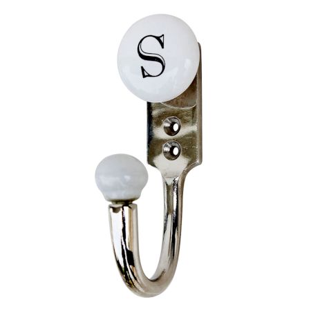 S Flat Ceramic Hooks