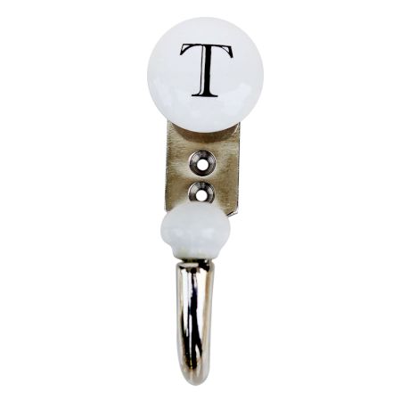 T Flat Ceramic Hooks