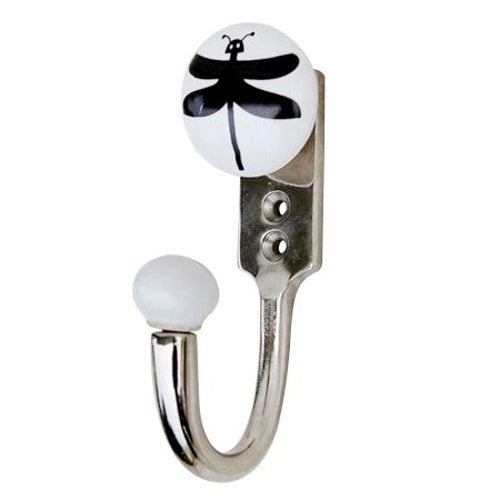 Black Butterfly Flat Hooks