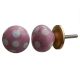 Pink White Pola Dot Knob