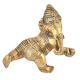 Brass Laddu Baby Ganesha Statue