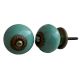 Sea Green Black Crackle Ceramic Drawer Knob Online