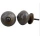 Brown Marble Dotted Ceramic Knob