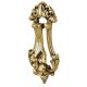Golden Solid Brass Celtic or Pattern Design Door Knocker