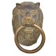 Brass Handcrafted Lion Head Door Knocker