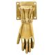 Handcrafted Brass Hand Door Knocker