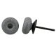 Grey Crackle Ceramic Cabinet Knob