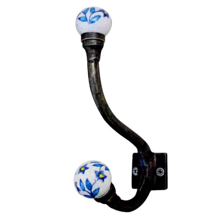 Blue Star Dot Iron Hook-EHG-10