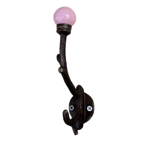 Solid Pink Tree Hooks-EHG-15