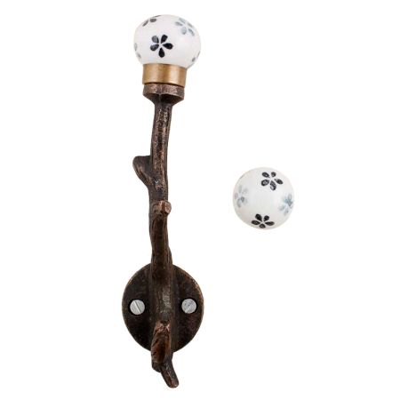 Black Grey Tiny Tree Hooks-EHG-53