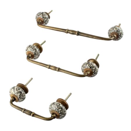 Ceramic Bridge Door Handles