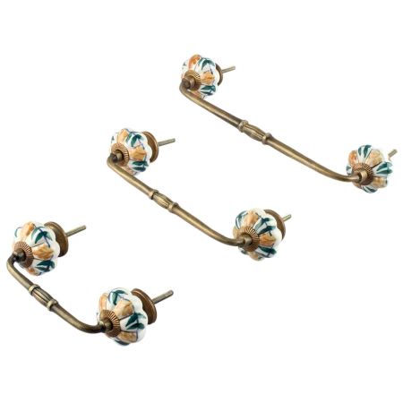 Caramel Ceramic Bridge Handle