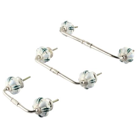 Light Blue Ceramic Bridge Handle