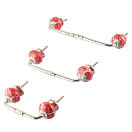 Gloriosa Ceramic Bridge Handle