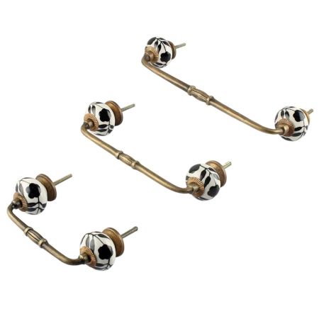 Day Night Ceramic Bridge Handle