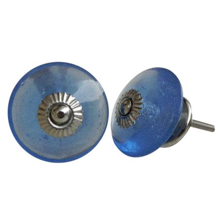 Steel Blue Wheel Knob