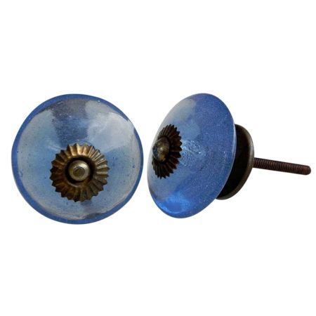 Steel Blue Wheel Knob