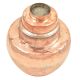Old  Indian Copper Holy Water Pot With Lid