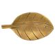 Brass Handmade Leaf Shaped Cabinet Door Pull Knob