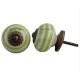 Old Lime Striped Knob
