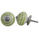 Old Lime Striped Knob