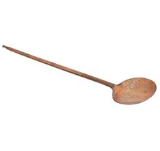 Vintage Hand Forged Copper Dipper Scoop Ladle