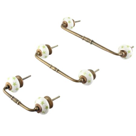 Green Star Ceramic Bridge Handle